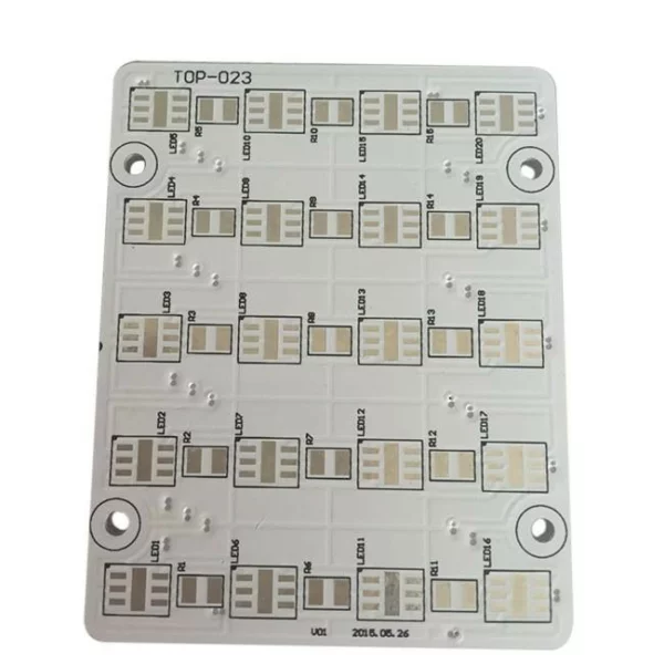 Placa de circuito impresso de alumínio para fonte de alimentação jpg