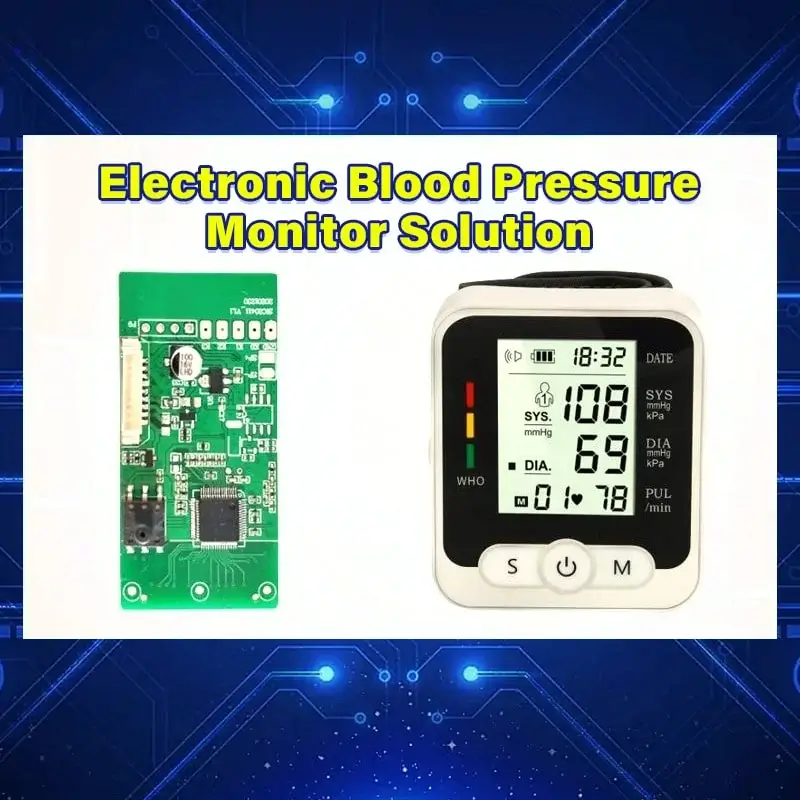 Electronic Blood Pressure Monitor jpg